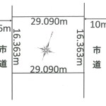 両面道路(区画図)