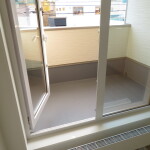 ルーフバルコニーなので冬も安心。(バルコニー（テラス）)