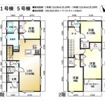 １・５号棟間取り(間取)