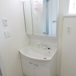 お手入れしやすい角形ホールタイプ (洗面所) お手入れしやすい角形ホールタイプ (洗面所)